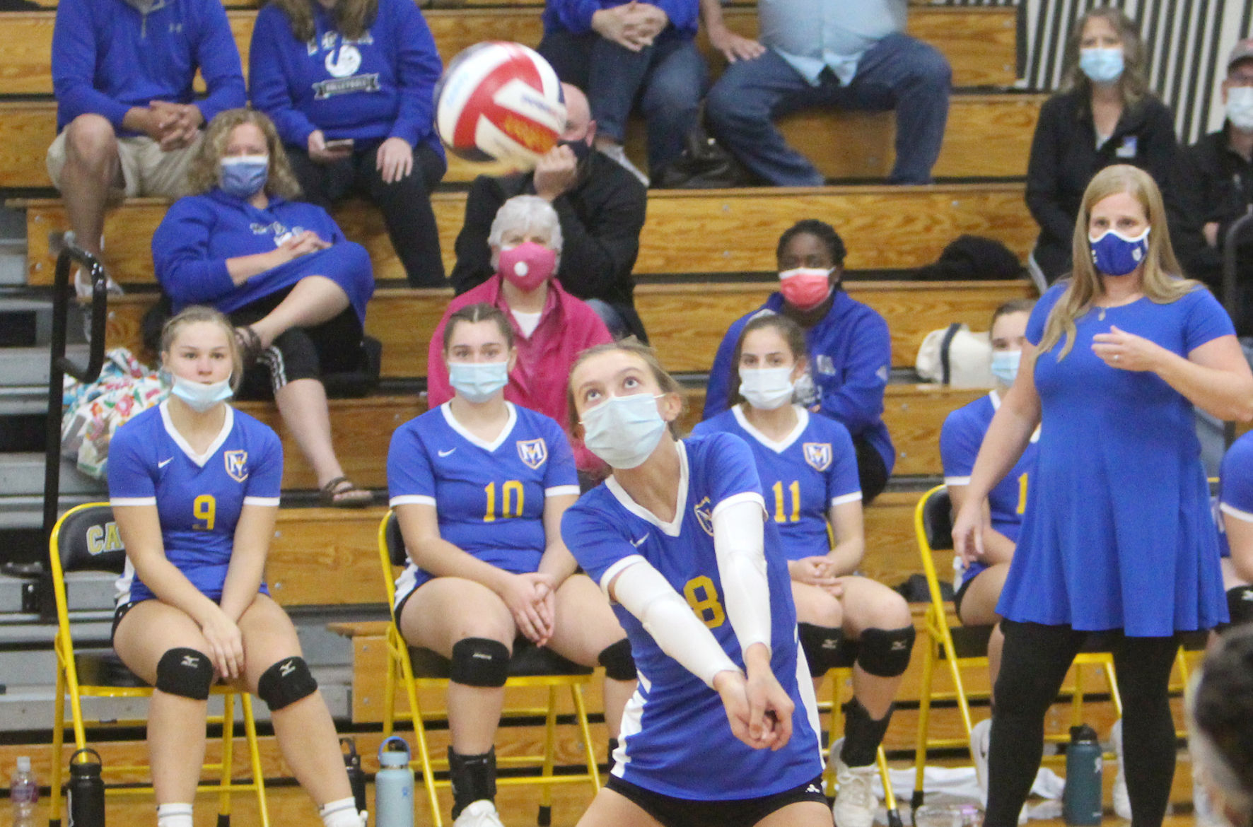 McDonell at Cadott volleyball 10-8-20